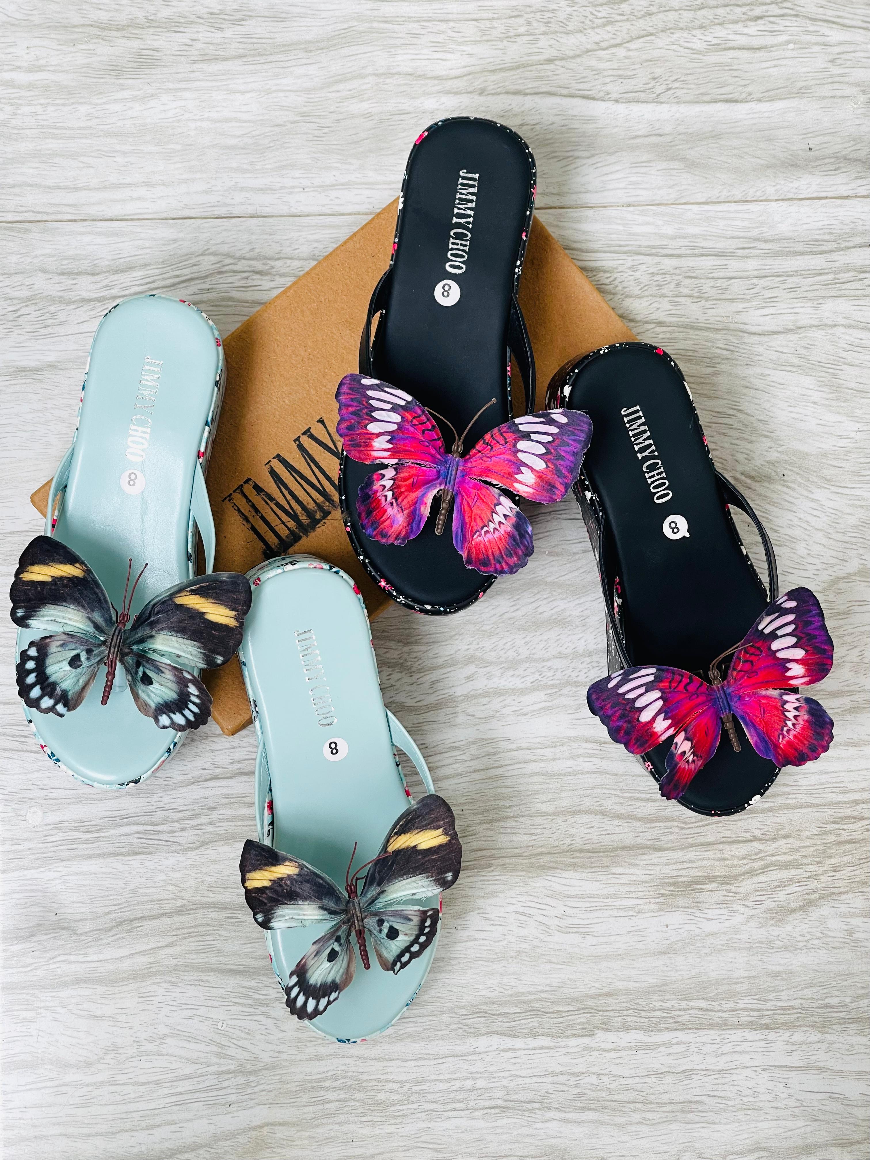 JIMMY CHOO BUTTERFLY WAGES