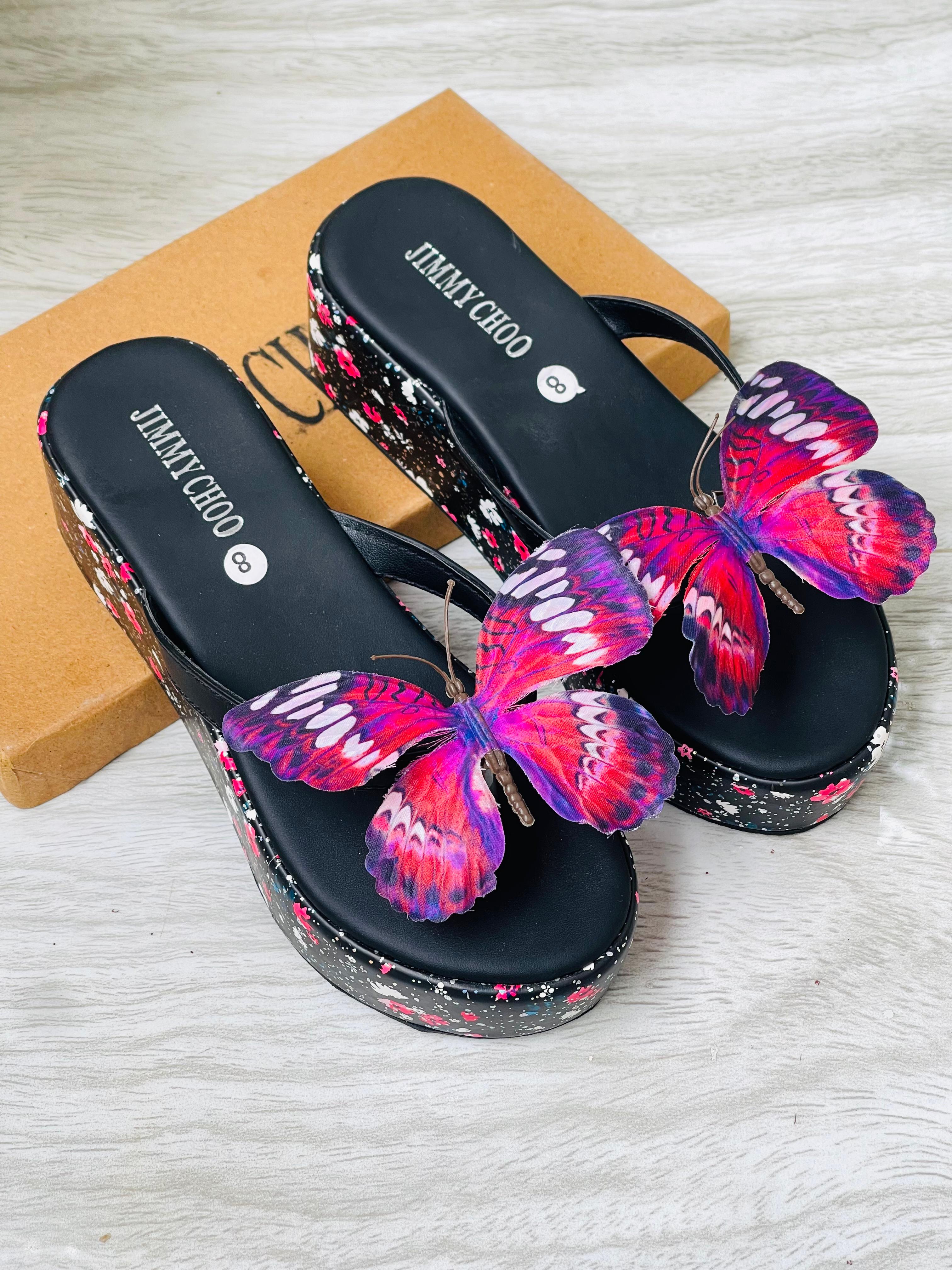 JIMMY CHOO BUTTERFLY WAGES