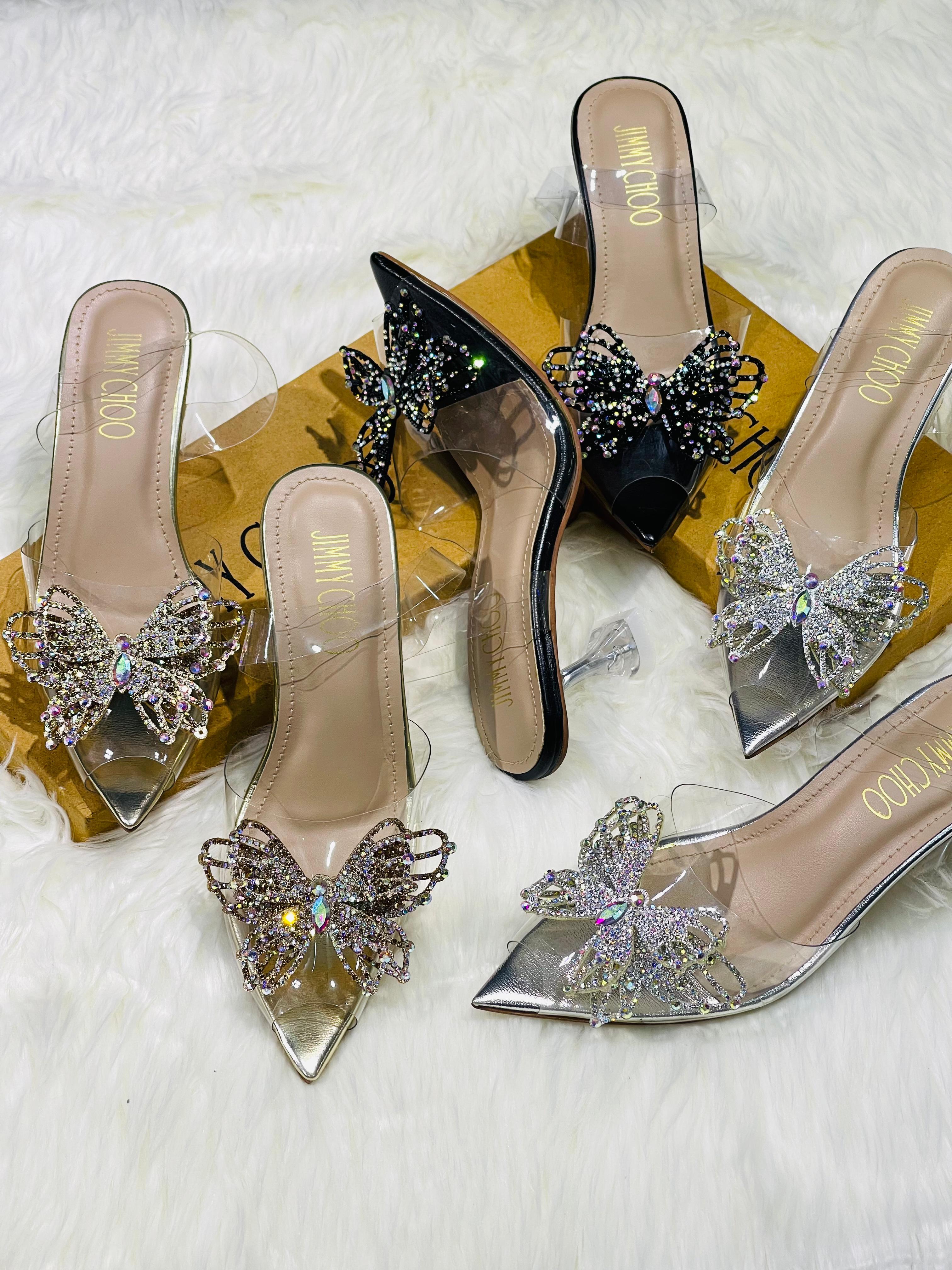 JIMMY CHOO BUTTERLY HEELS