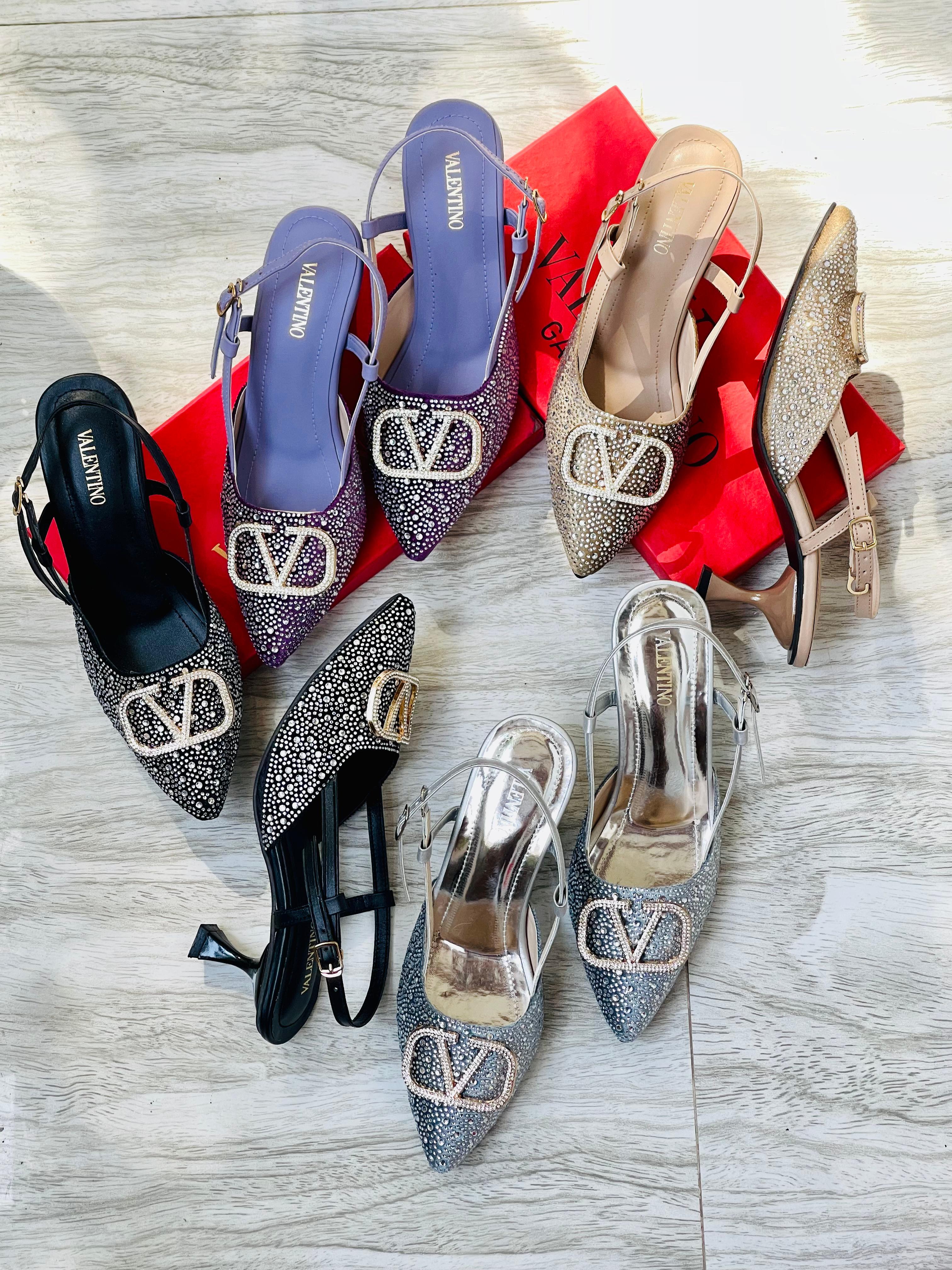 Valentino Stone Heel