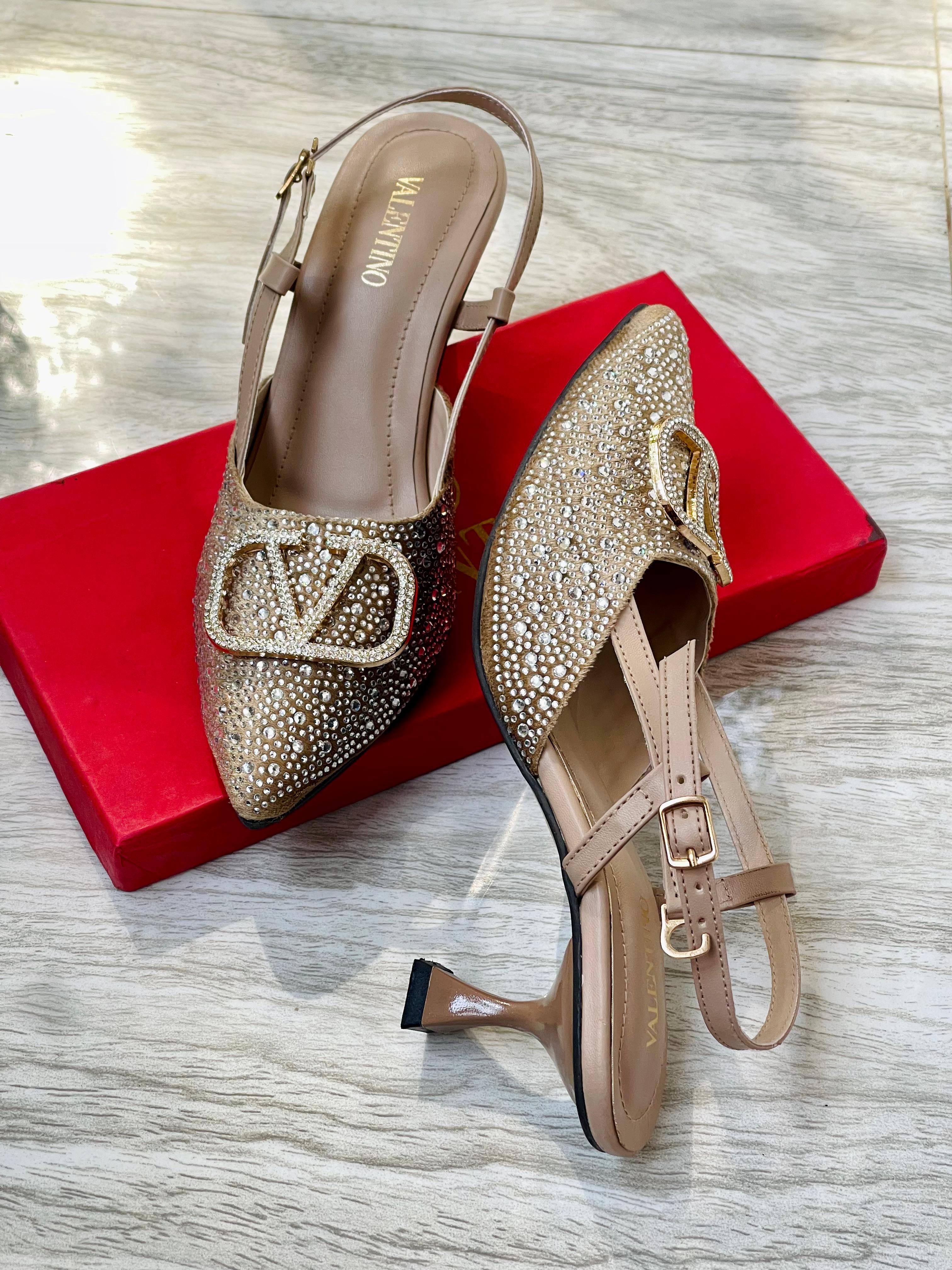 Valentino Stone Heel