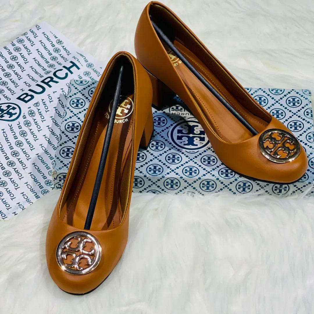 BURCH Block Heel Pumpy Style