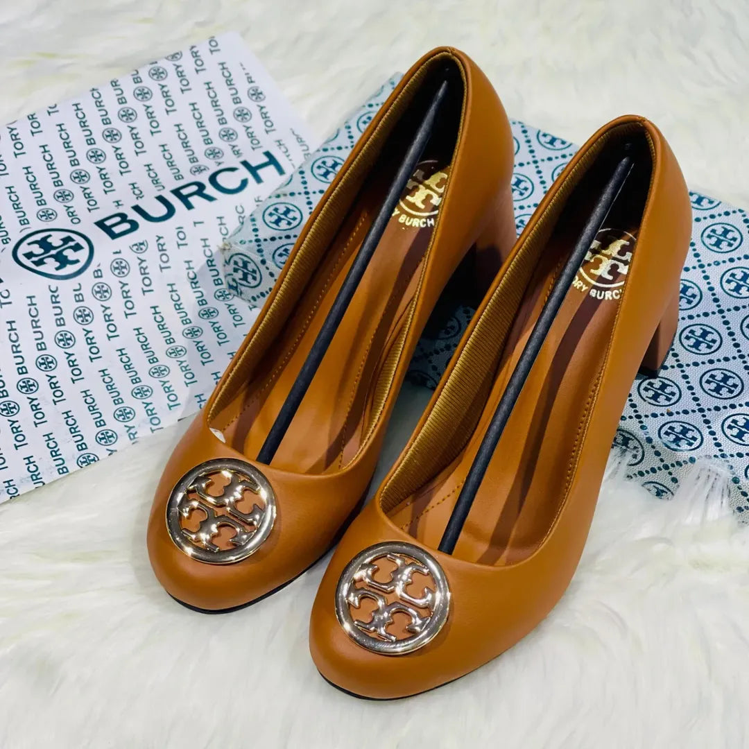 BURCH Block Heel Pumpy Style